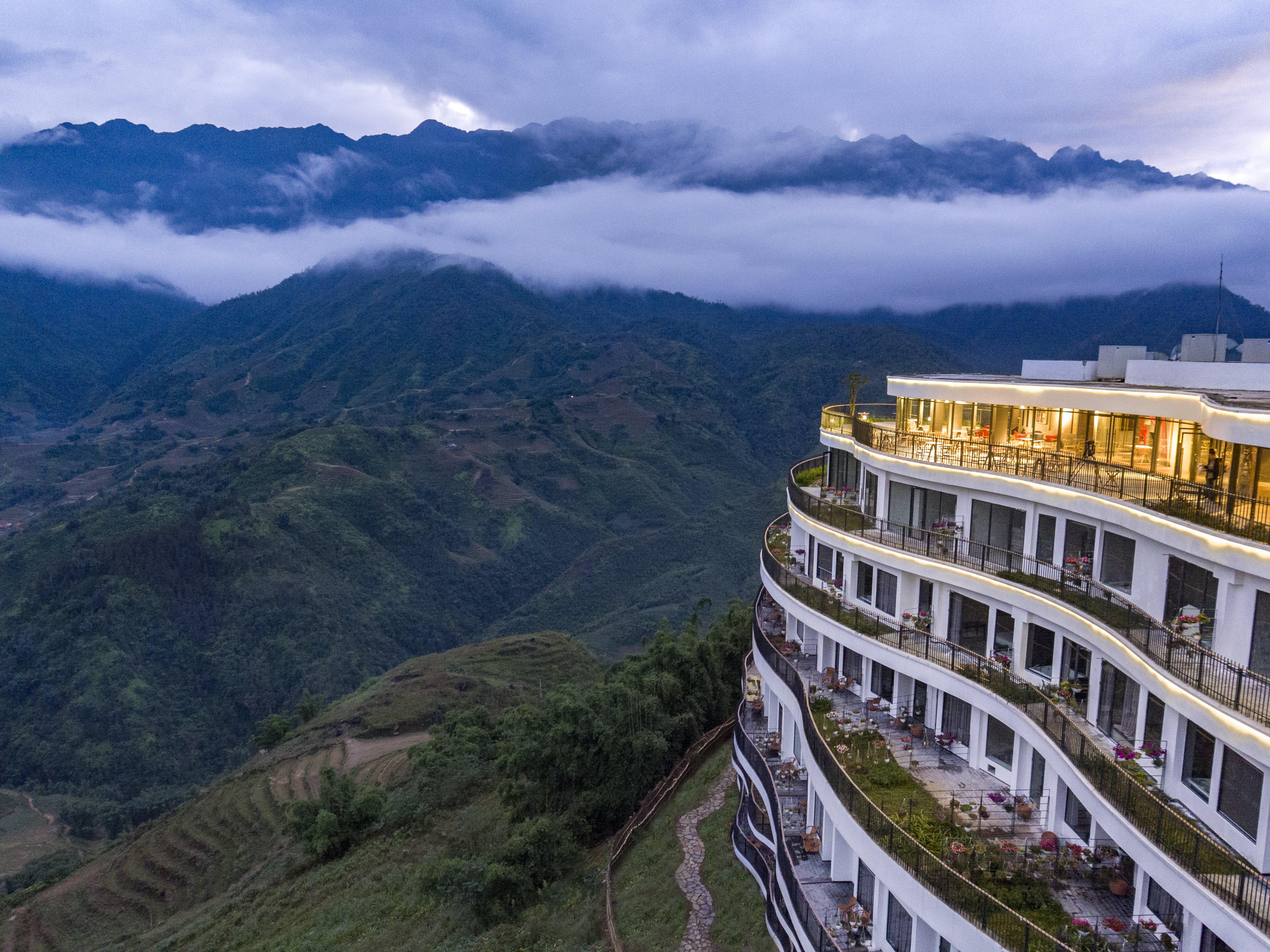 Pao'S Sapa Leisure Hotel Exterior foto The Peak
